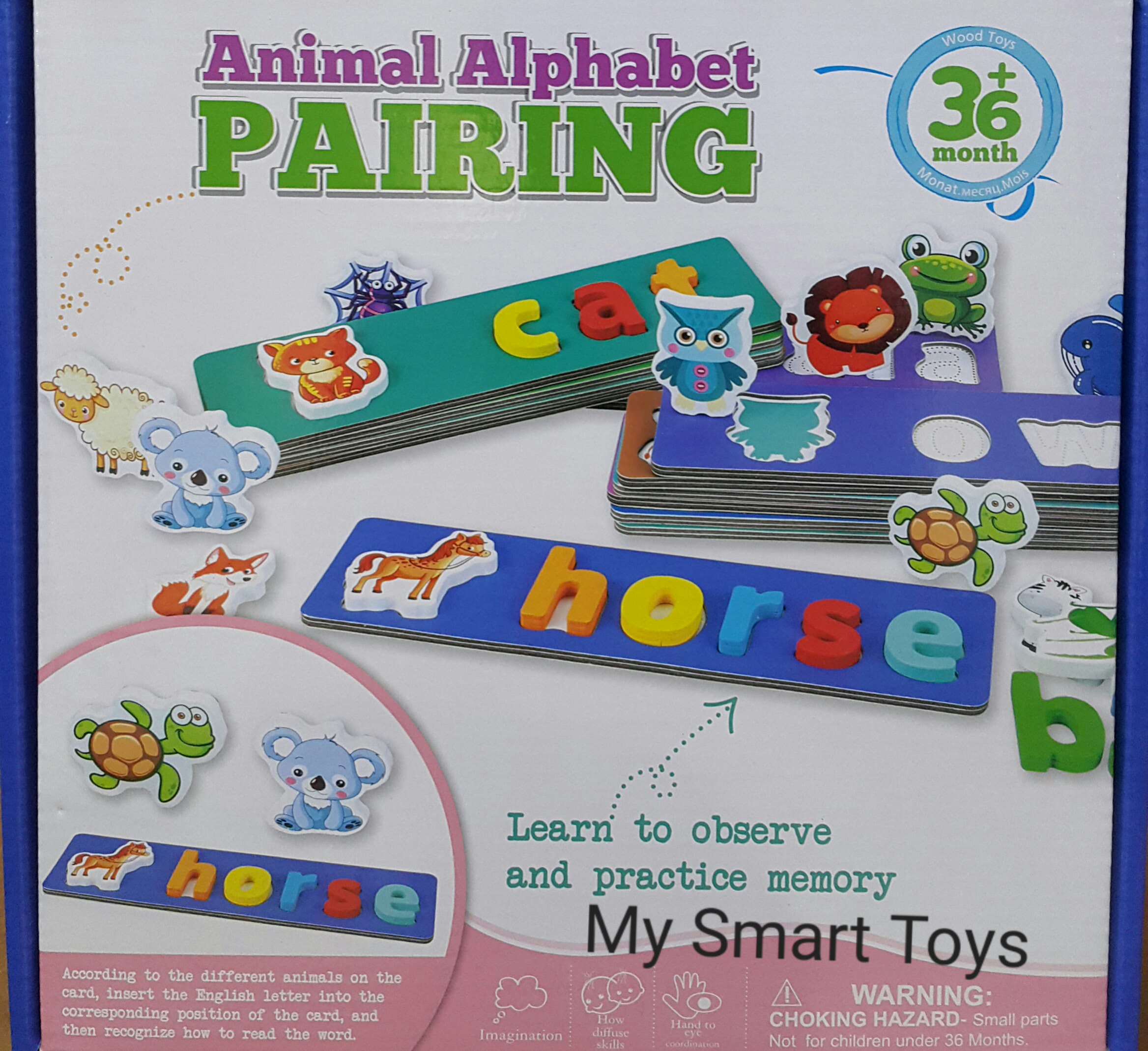 Animal Alphabet Pairing – my smart toys